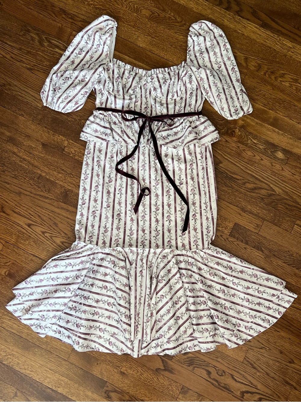NWT Antonio Melani x Nicola Bathie Florence Floral Print MIDI dress